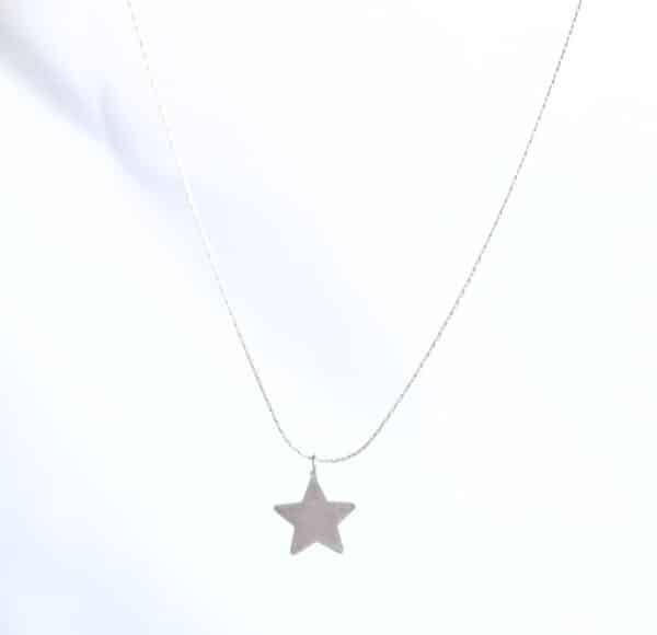 Cadena de Plata Dije Estrella