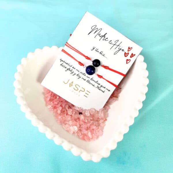 Pulsera Madre e Hijo Piedra Lapislázuli