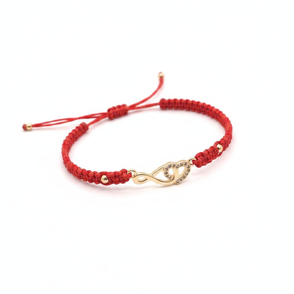 Pulsera Infinito de Amor y Protección en Oro Laminado - Imagen 2